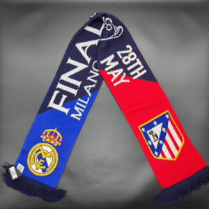 Real Madrid sciarpa 2015-16 Atletico Madrid finale Champions League