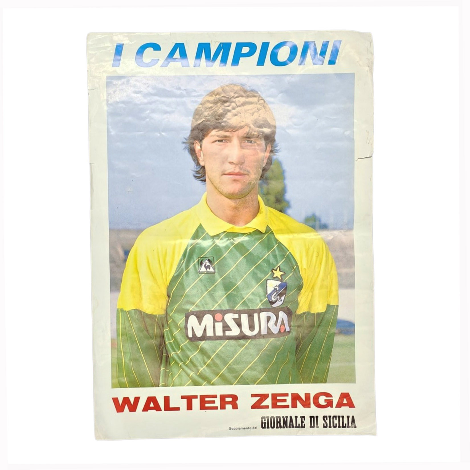 Inter poster 1986-87 "Zenga"