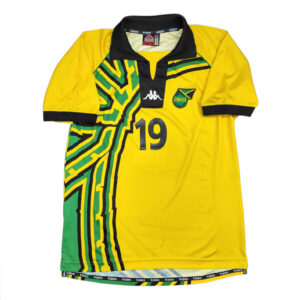 Alternative view of Jamaica 1998 maglia Kappa home #19 Sinclair