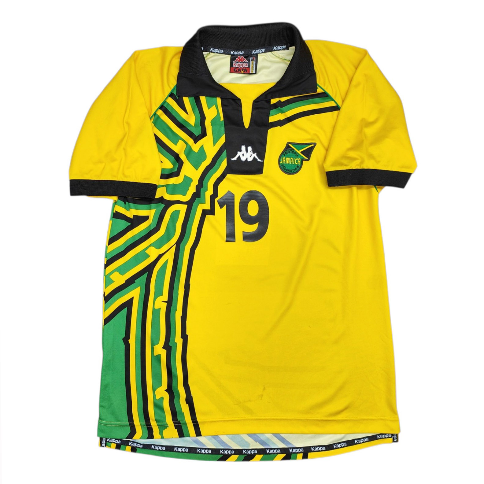 Jamaica 1998 maglia Kappa home #19 Sinclair - immagine 2