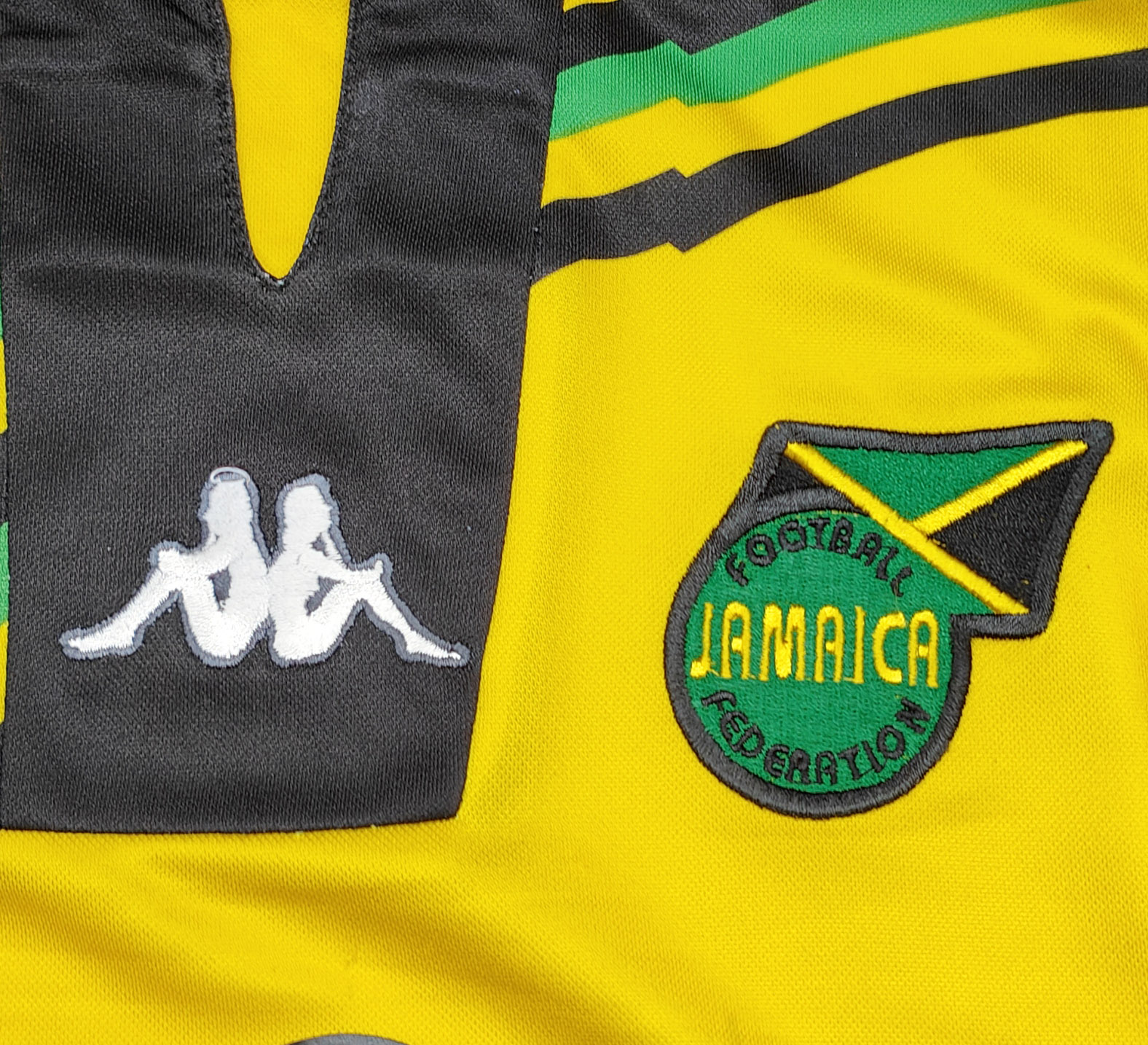 Jamaica 1998 maglia Kappa home #19 Sinclair - immagine 4