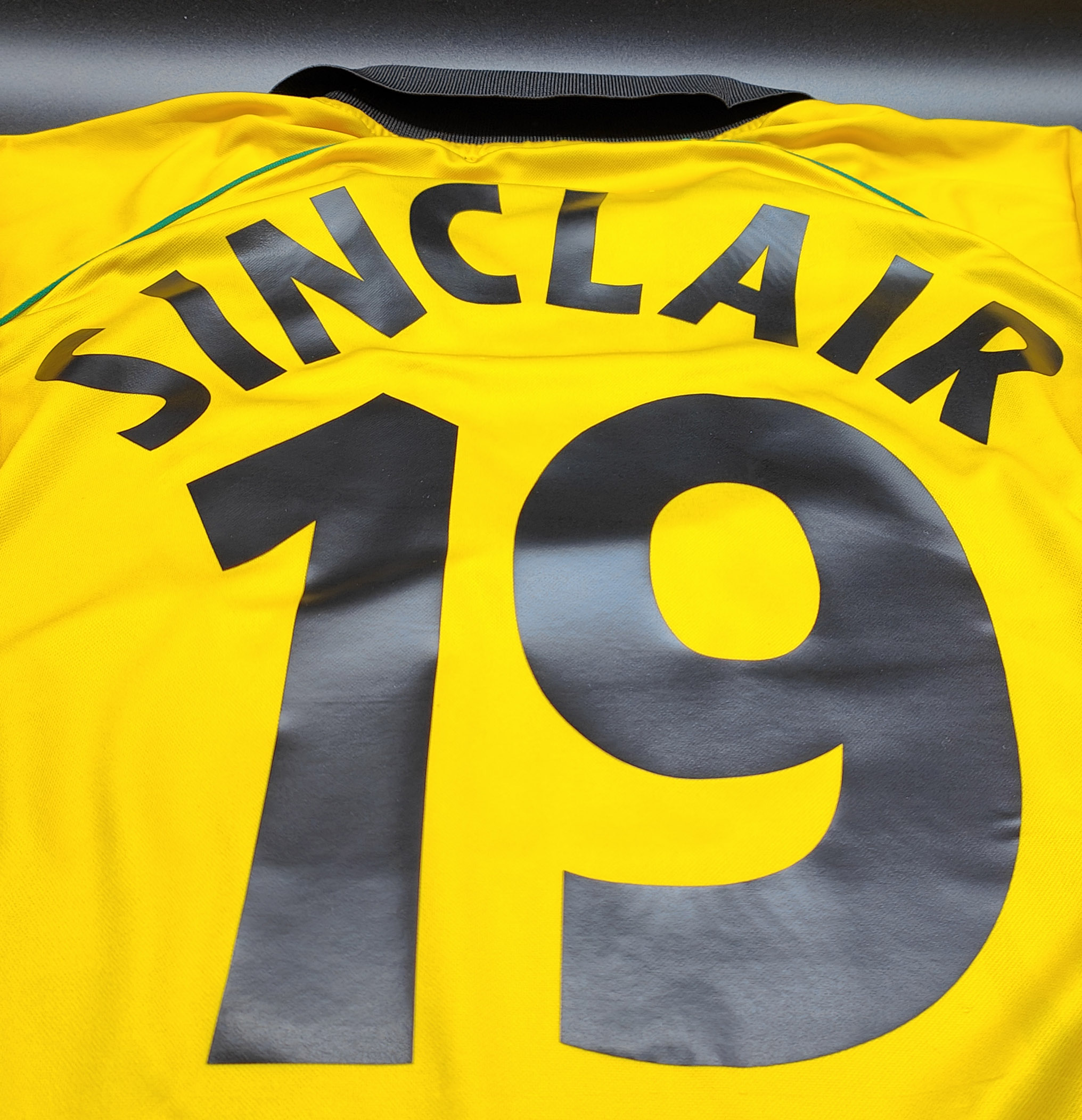 Jamaica 1998 maglia Kappa home #19 Sinclair - immagine 10