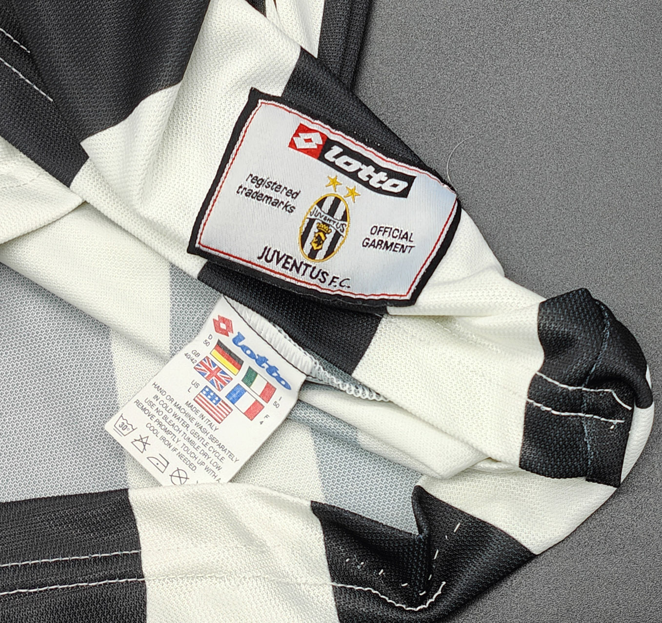Juventus 2001-02 maglia Lotto home #10 Del Piero - immagine 7