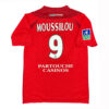 Lille 2004-05 maglia Kipsta home #9 Moussilou matchworn