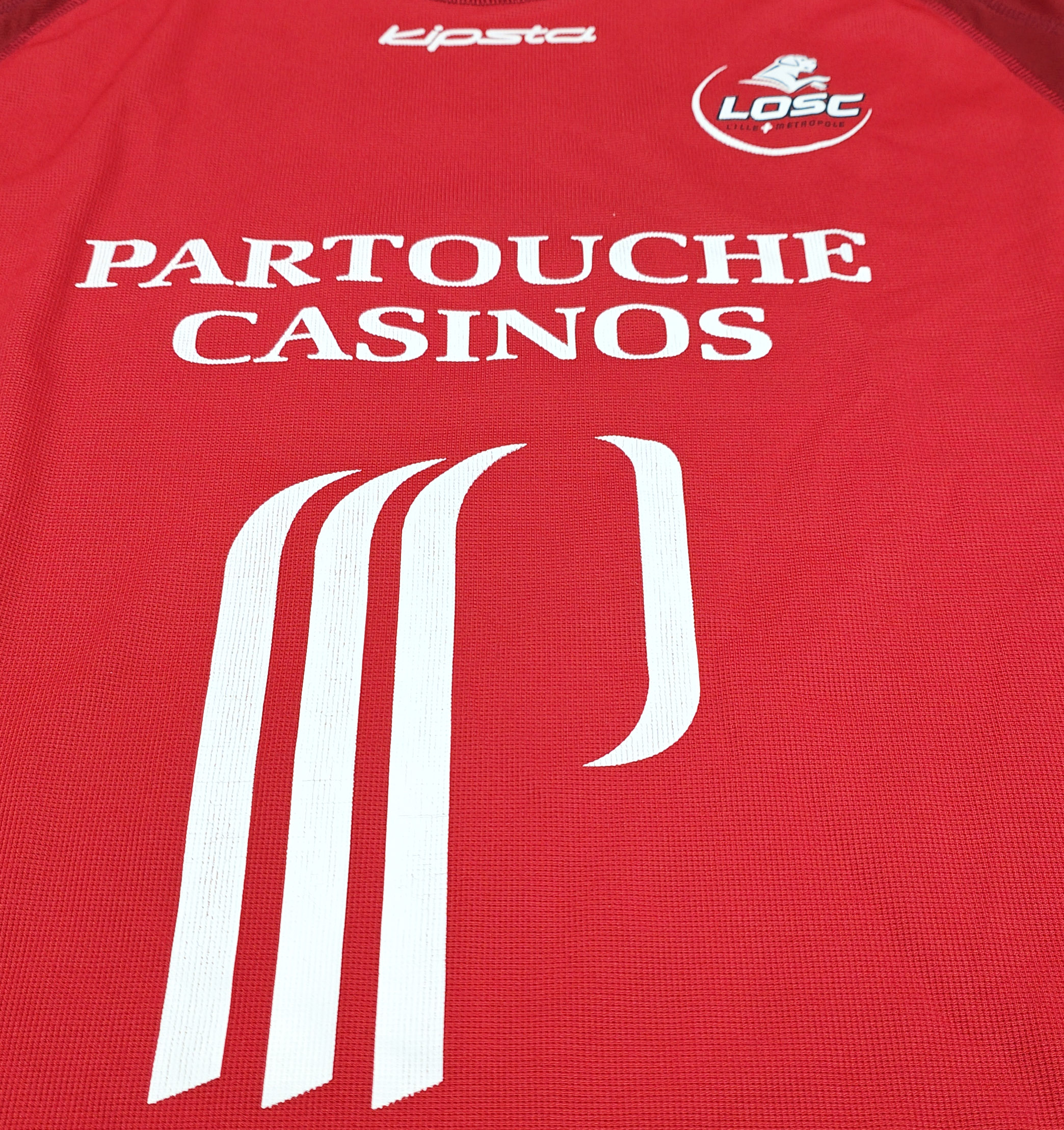Lille 2004-05 maglia Kipsta home #9 Moussilou matchworn - immagine 6