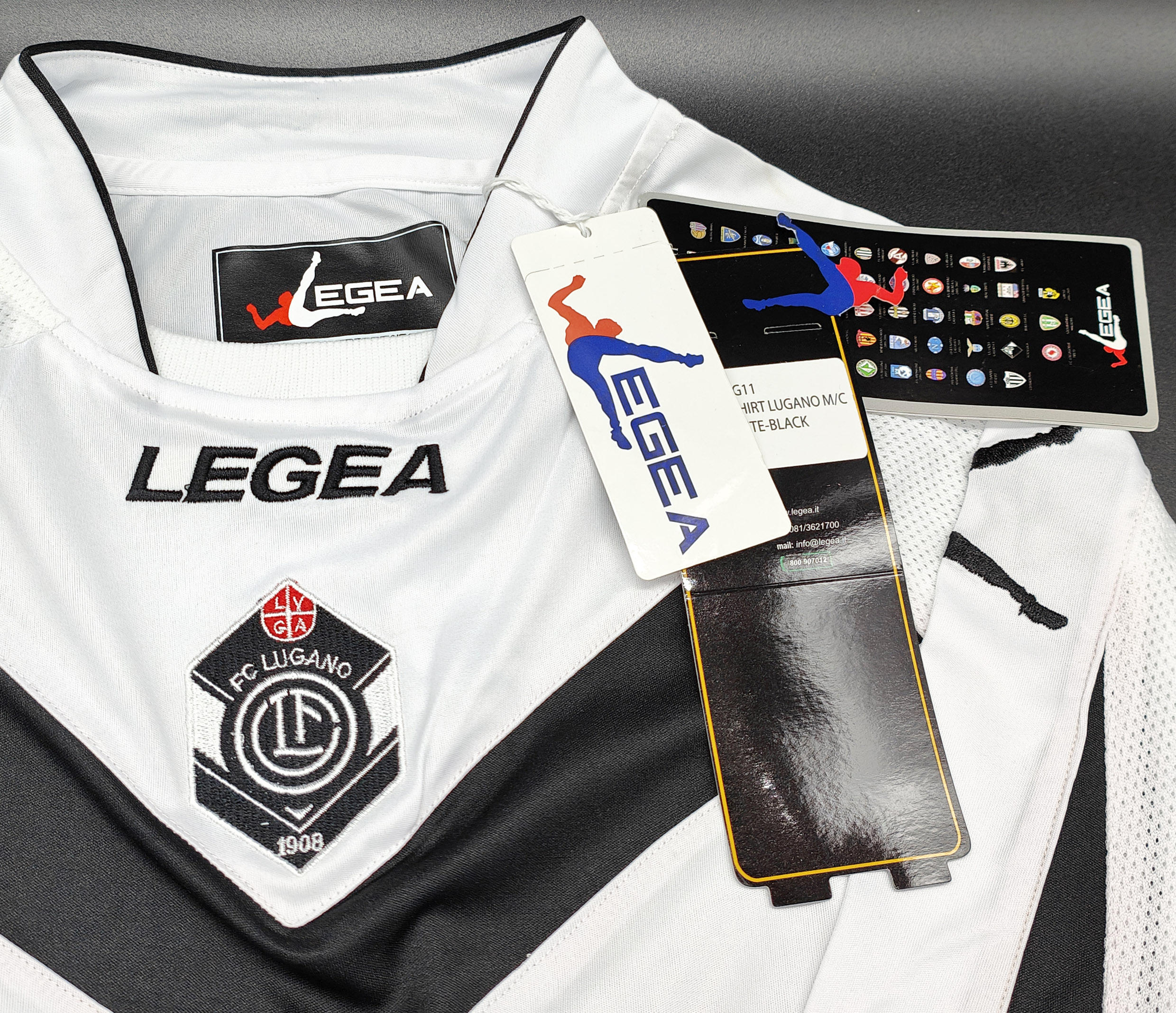 Lugano 2012-13 maglia Legea away - immagine 2