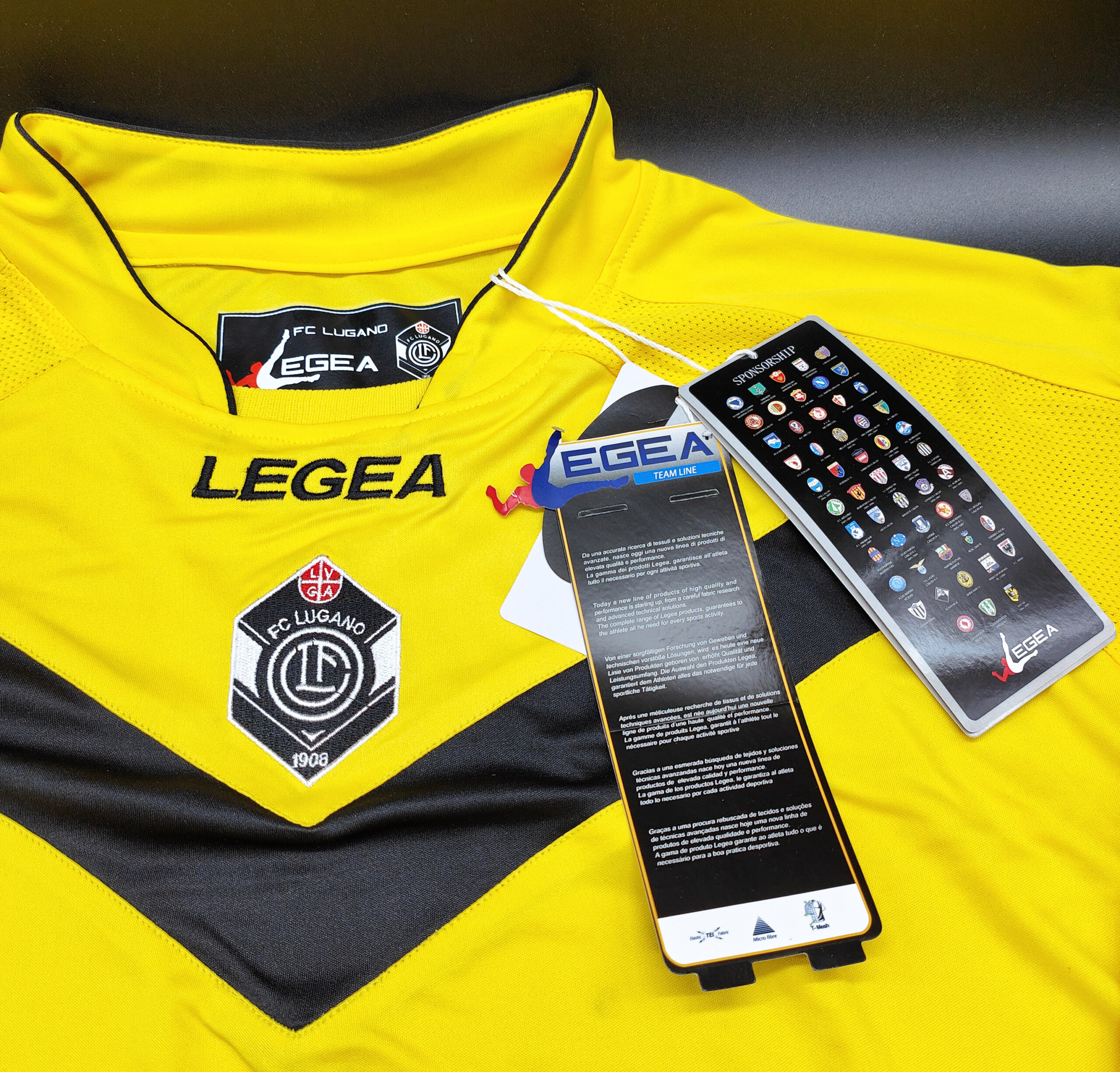 Lugano 2012-13 maglia Legea third - immagine 2