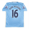 Manchester City 2011-12 maglia Umbro home #16 Kun Aguero