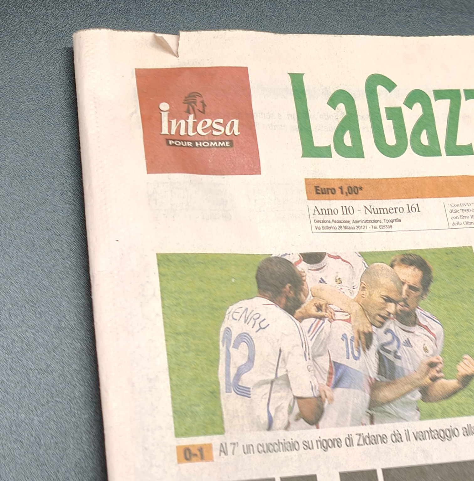 Mondiali Germania '2006 quotidiano Gazzetta dello Sport "Tutto vero" - immagine 3