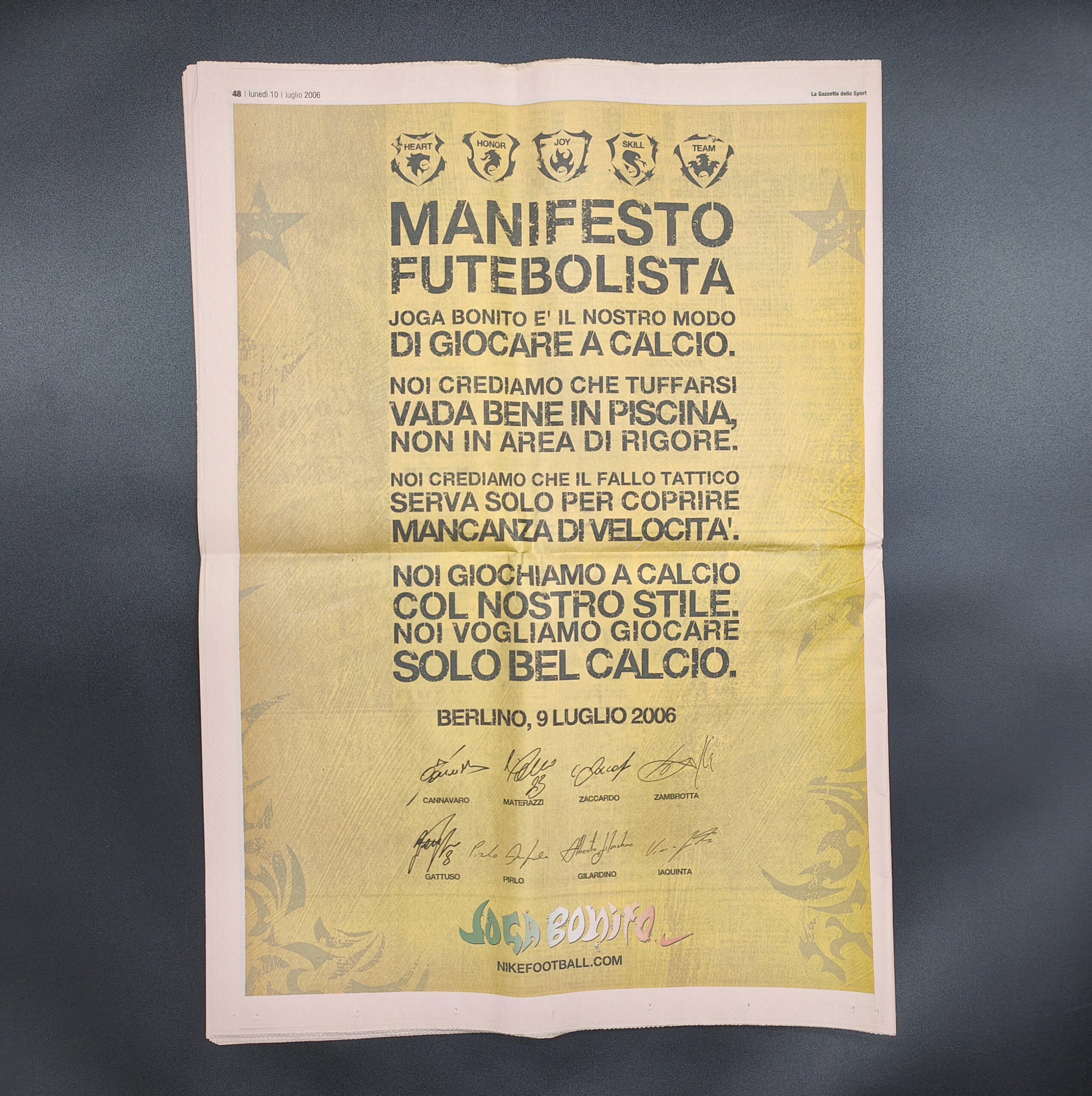 Mondiali Germania '2006 quotidiano Gazzetta dello Sport "Tutto vero" - immagine 6