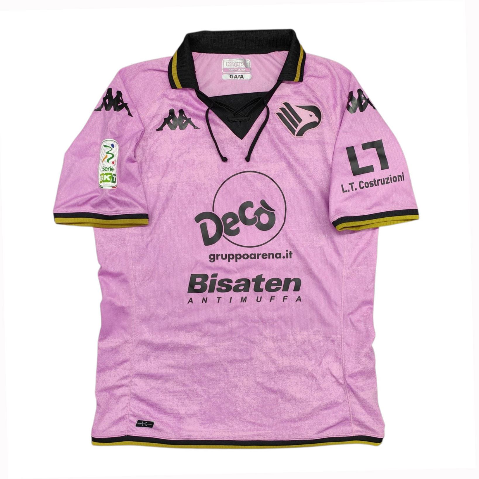 Palermo 2022-23 maglia Kappa home #5 Gomes matchworn - immagine 2