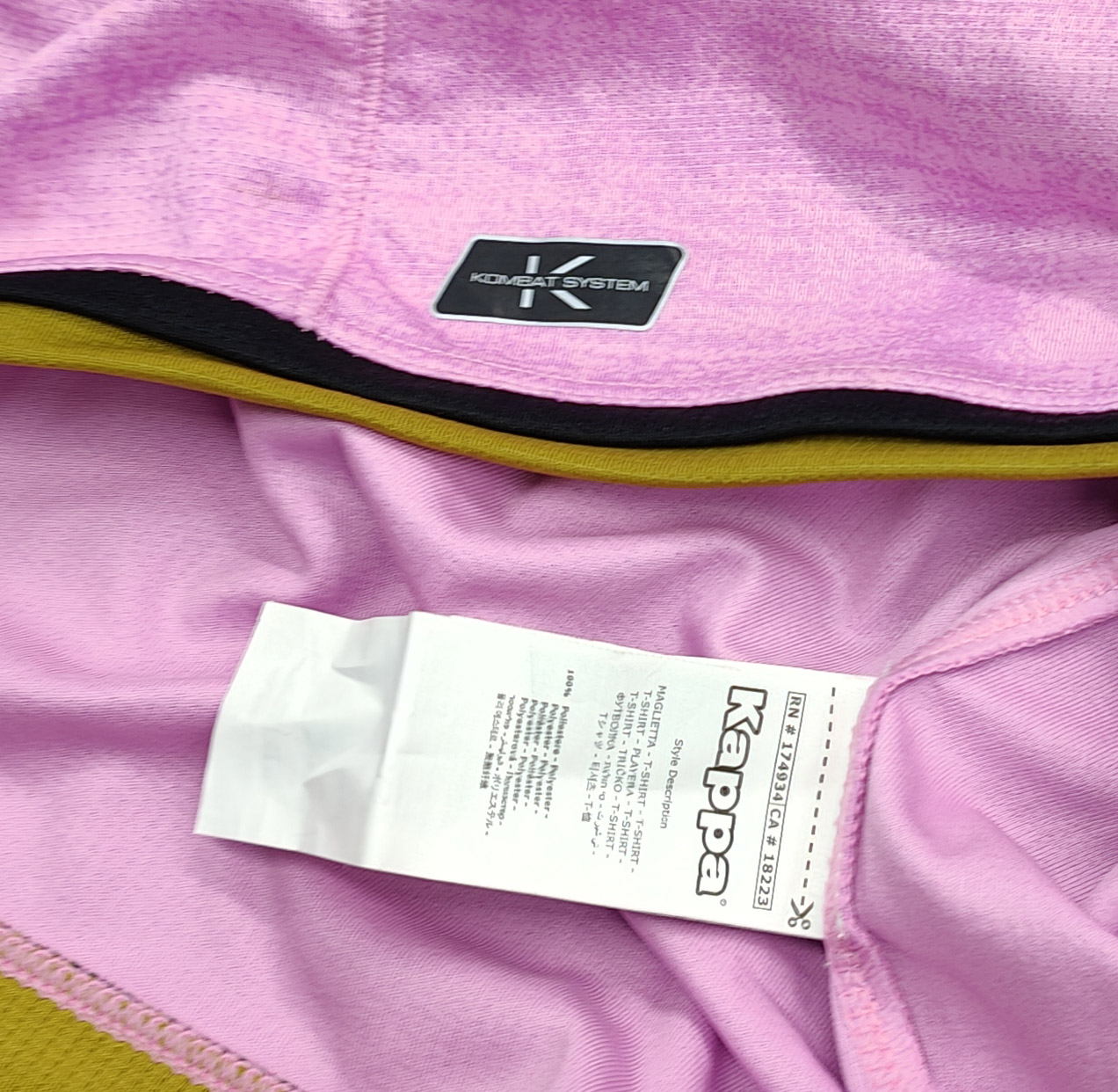 Palermo 2022-23 maglia Kappa home #5 Gomes matchworn - immagine 7