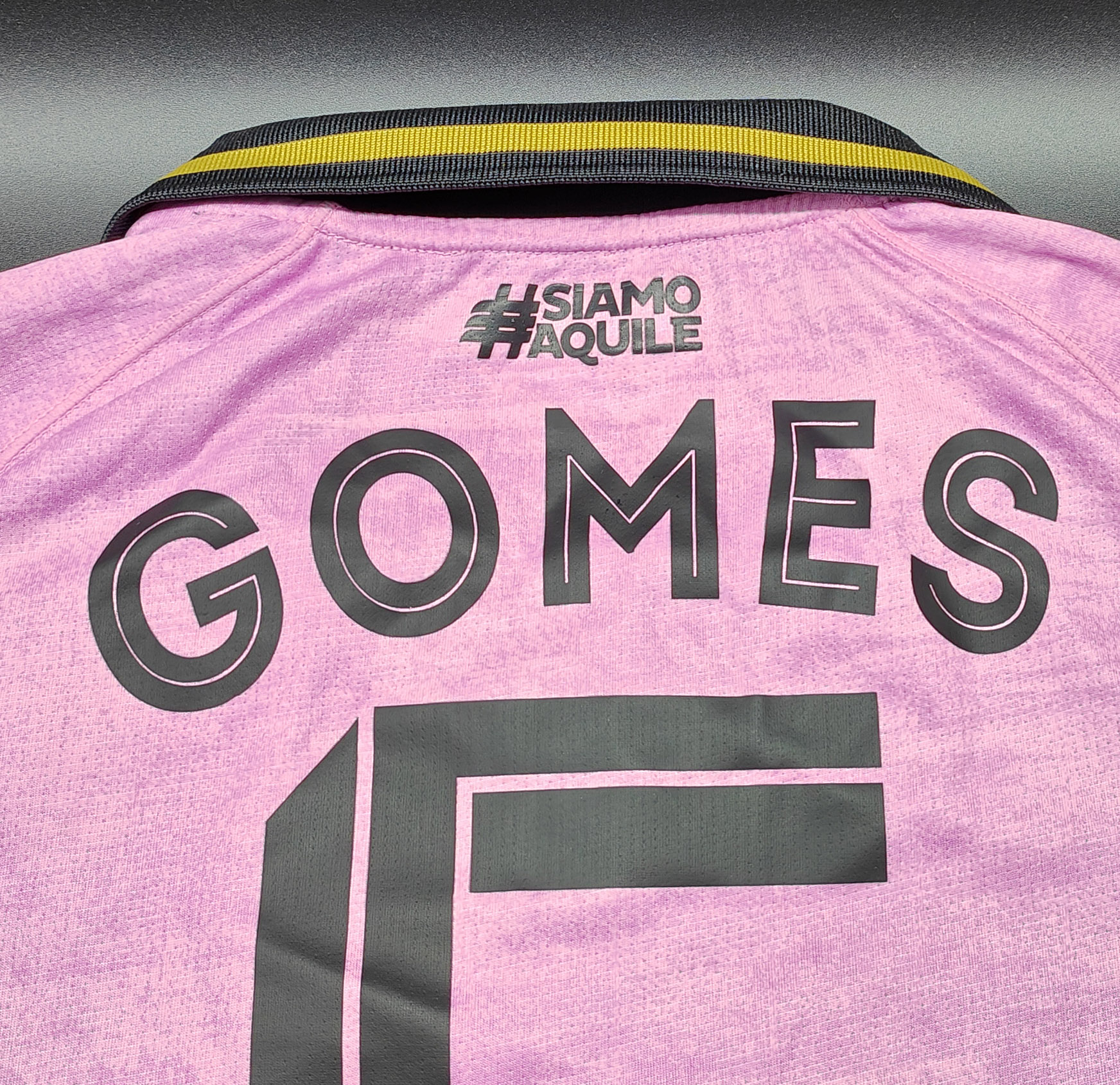 Palermo 2022-23 maglia Kappa home #5 Gomes matchworn - immagine 8