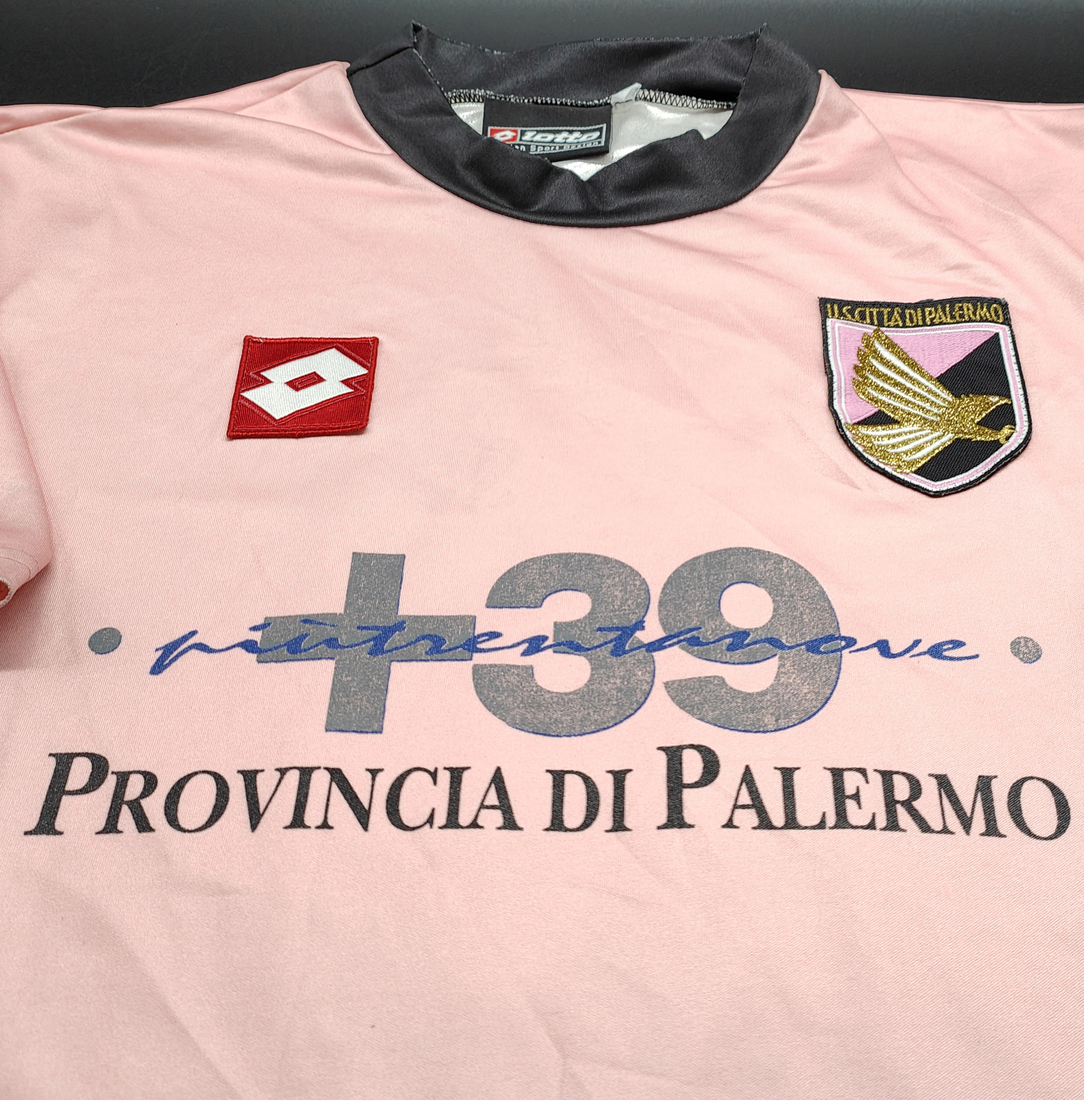 Palermo 2004-05 maglia Lotto home #9 Toni - immagine 6